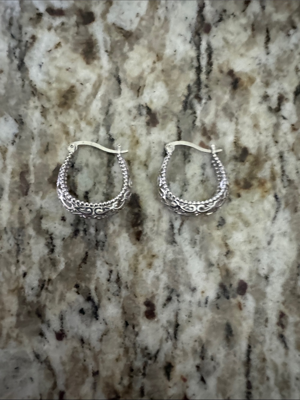 925 Sterling Silver Hoop Earrings